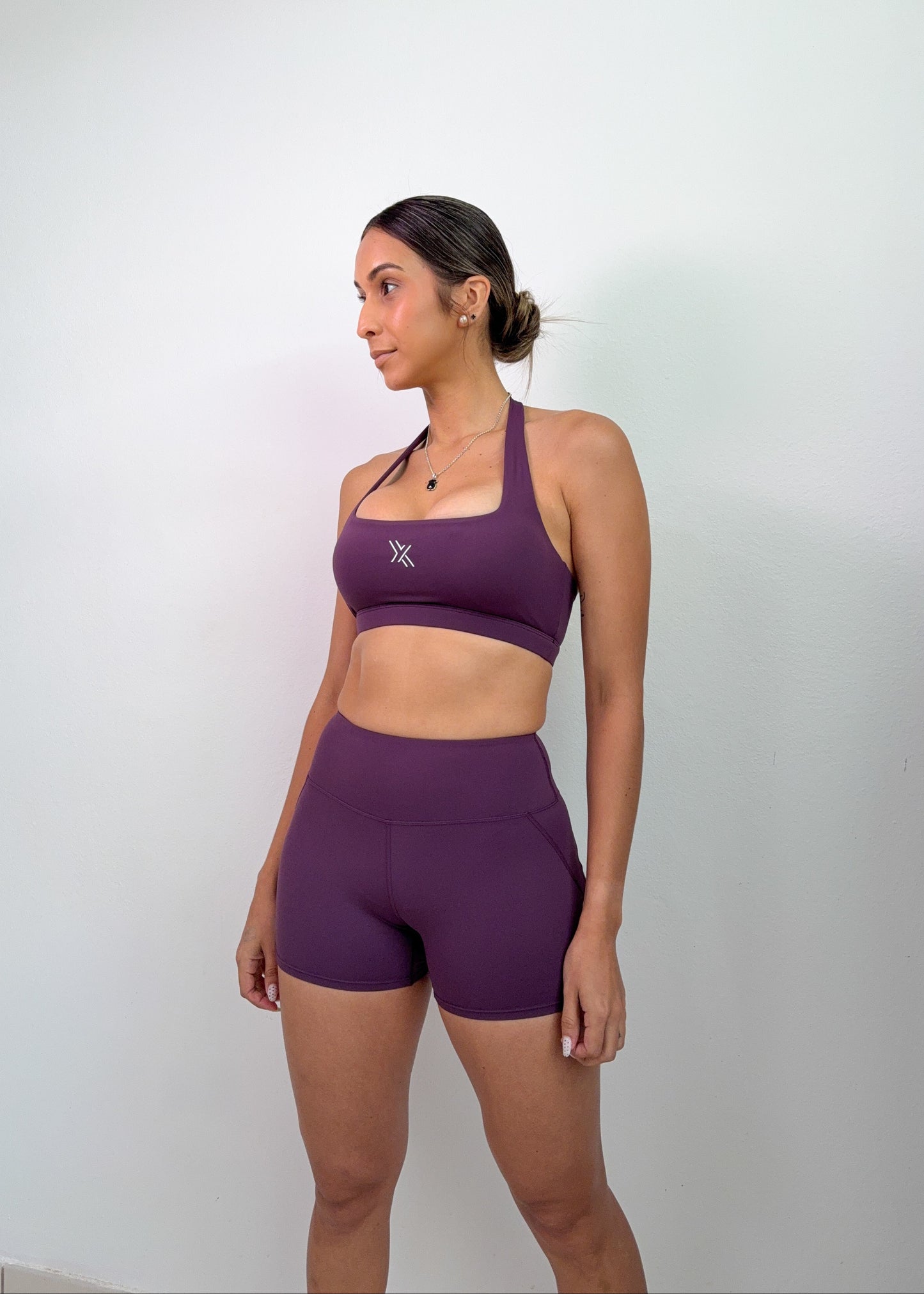 Purple Short Set