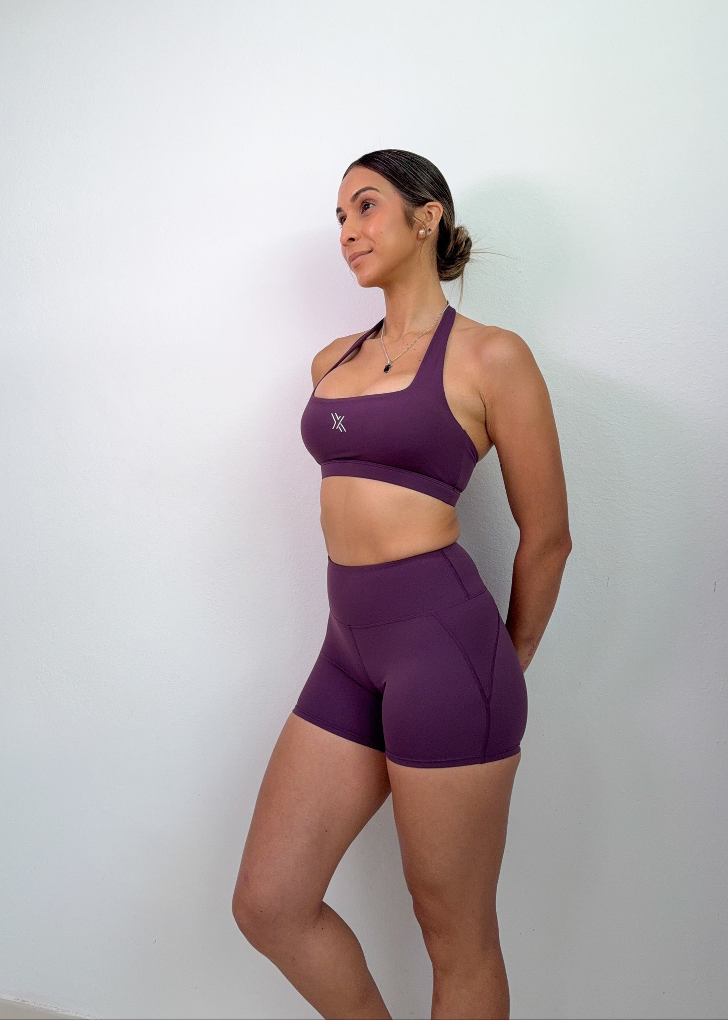 Purple Short Set