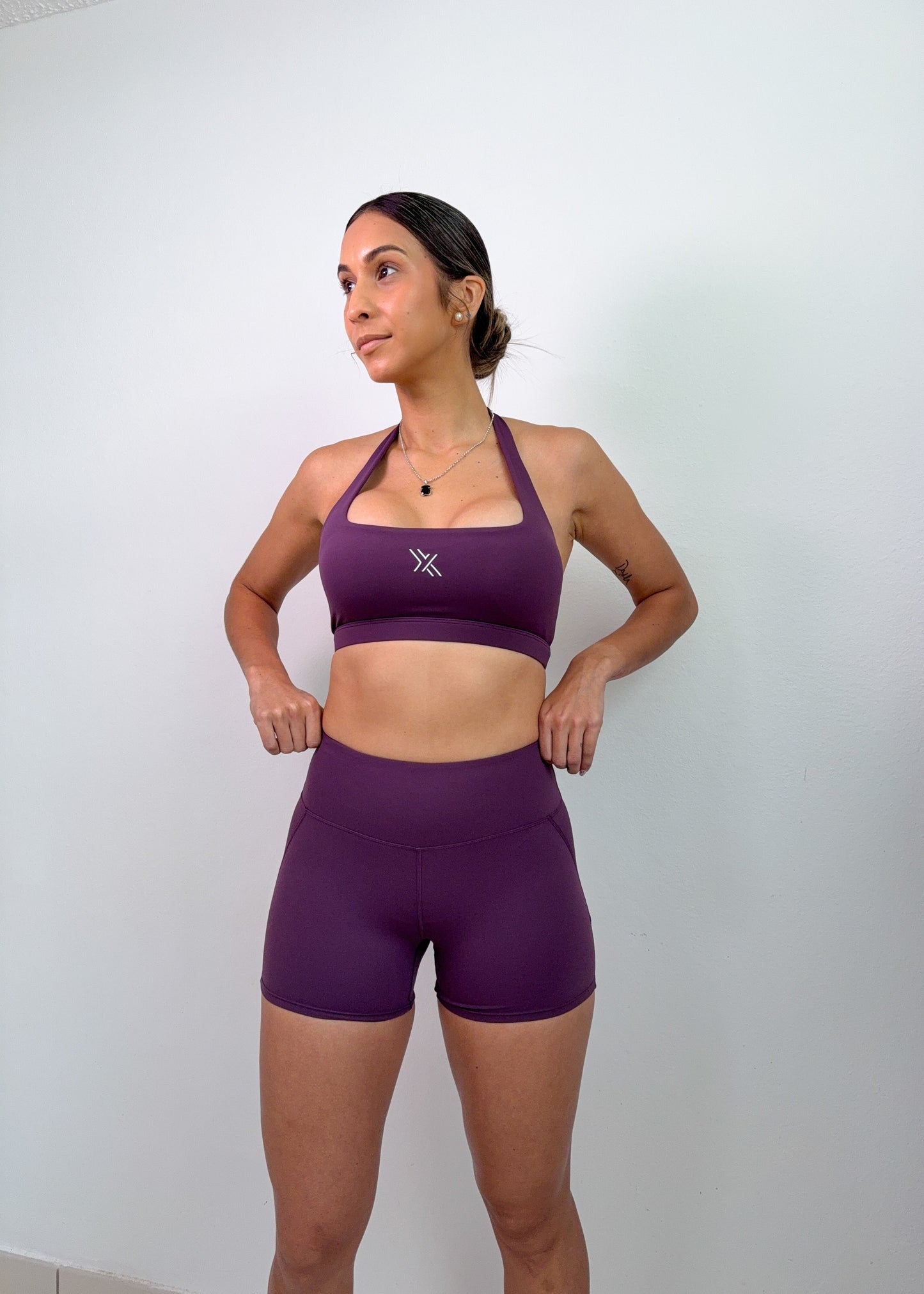 Purple Short Set