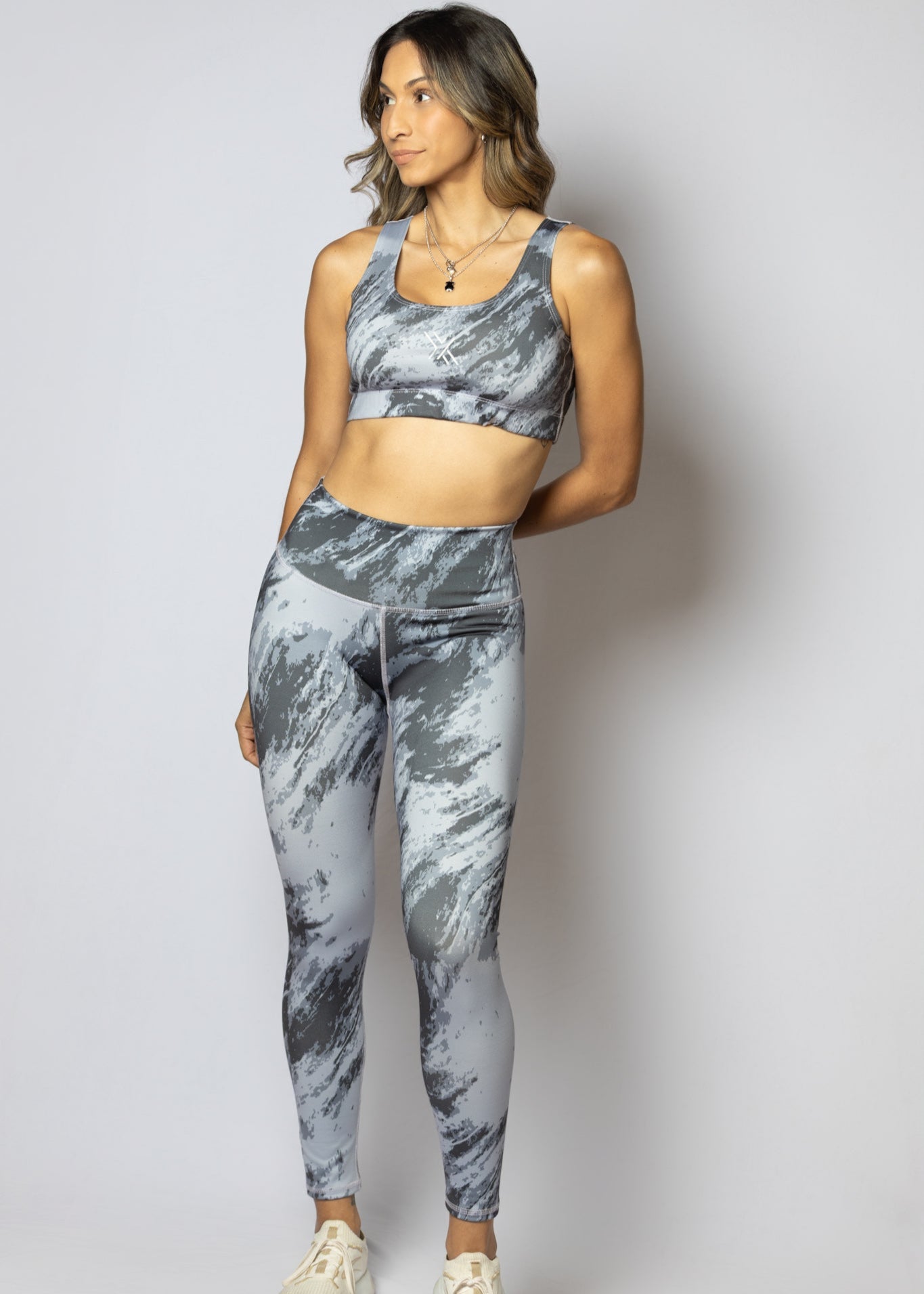 Silver Motion Legging Set