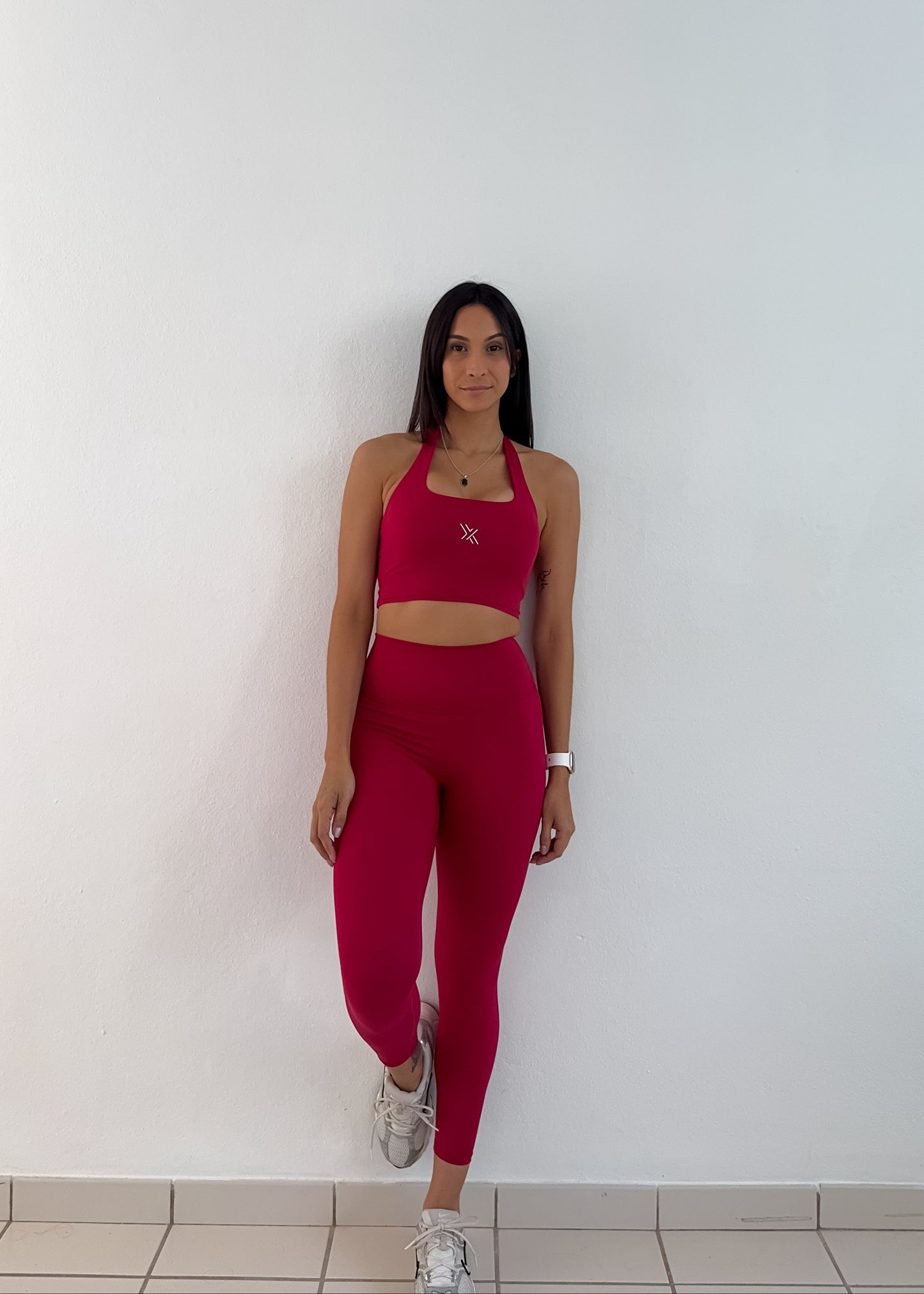 Cherry Red Legging Set
