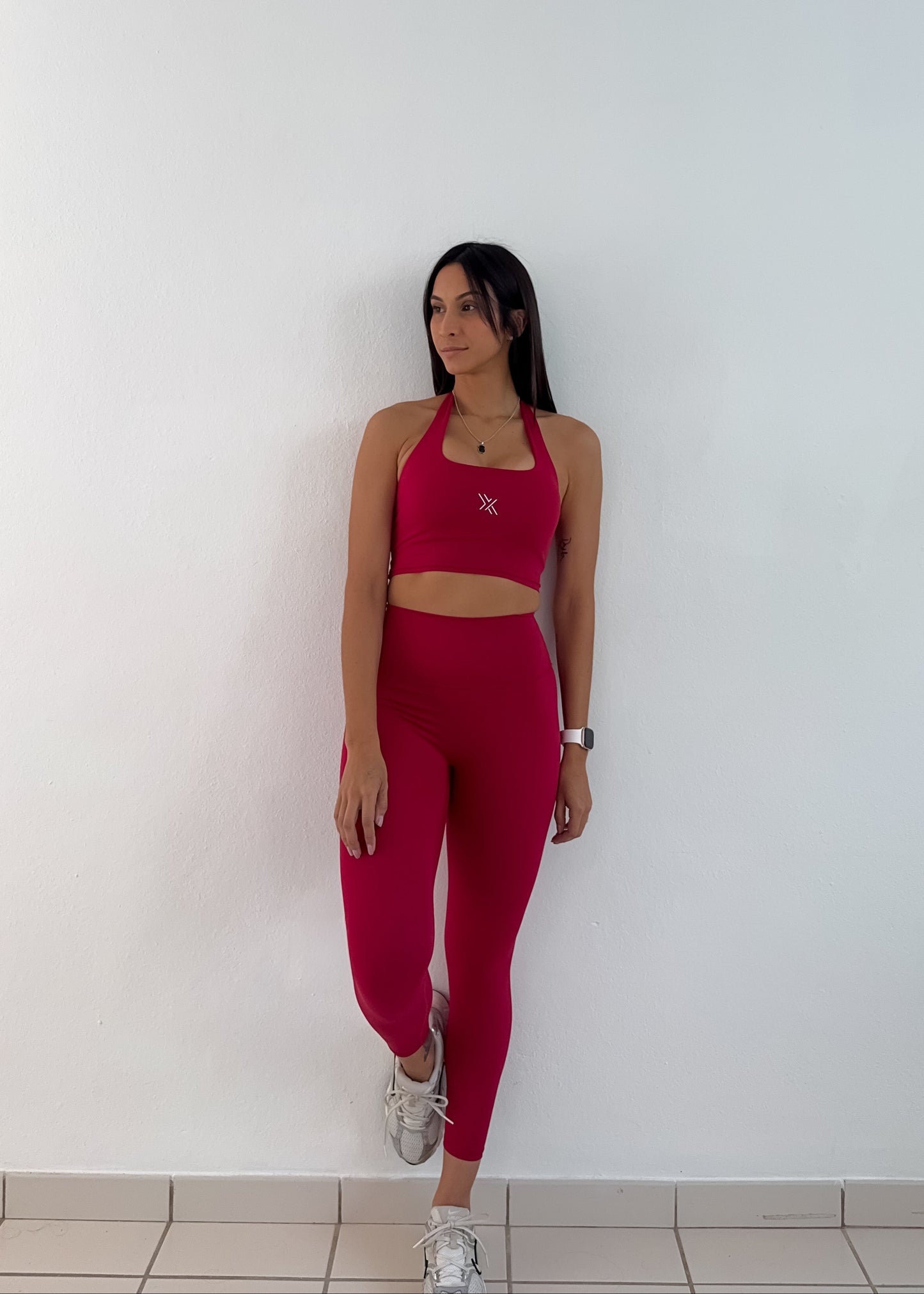 Cherry Red Legging Set