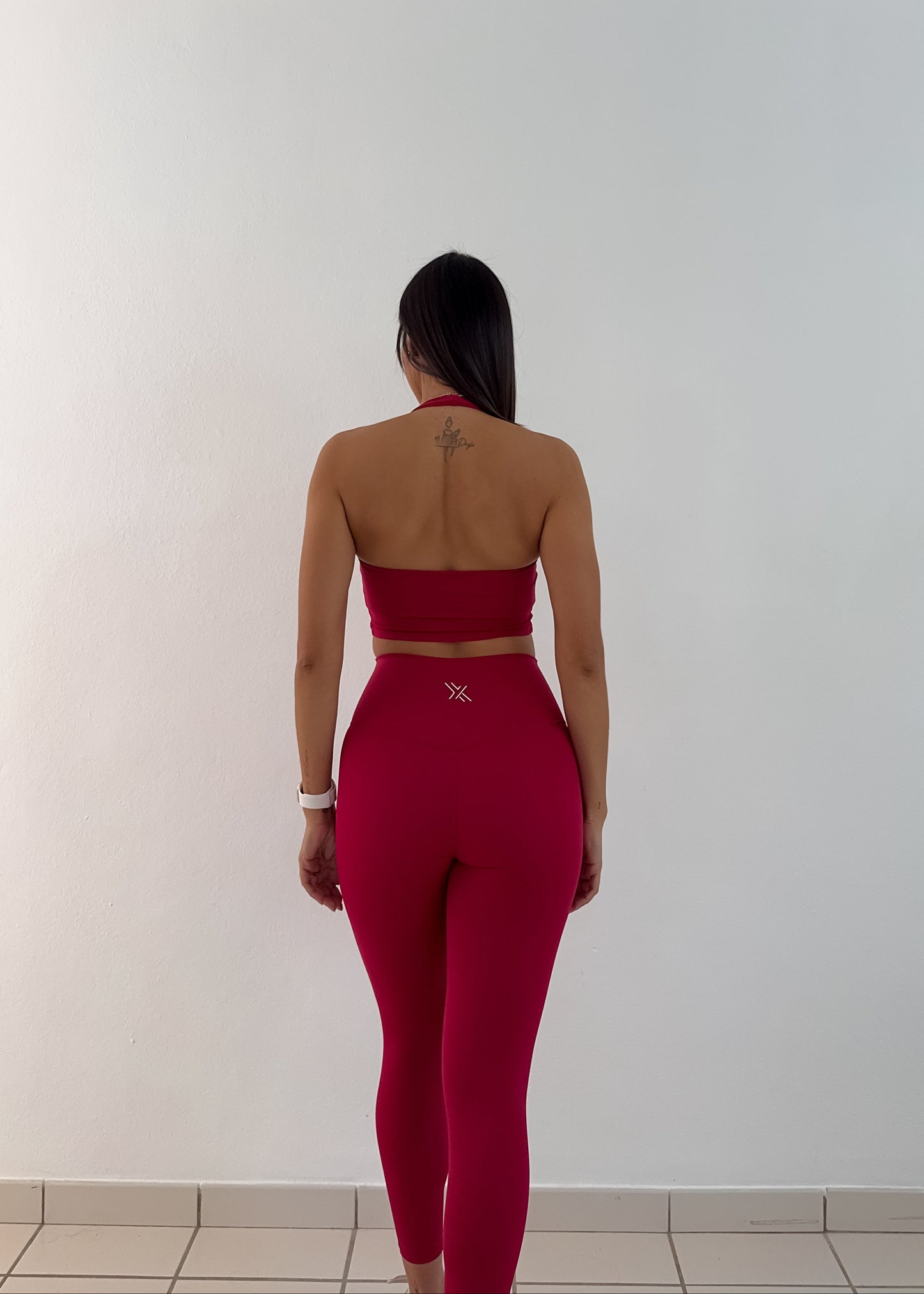 Cherry Red Legging Set