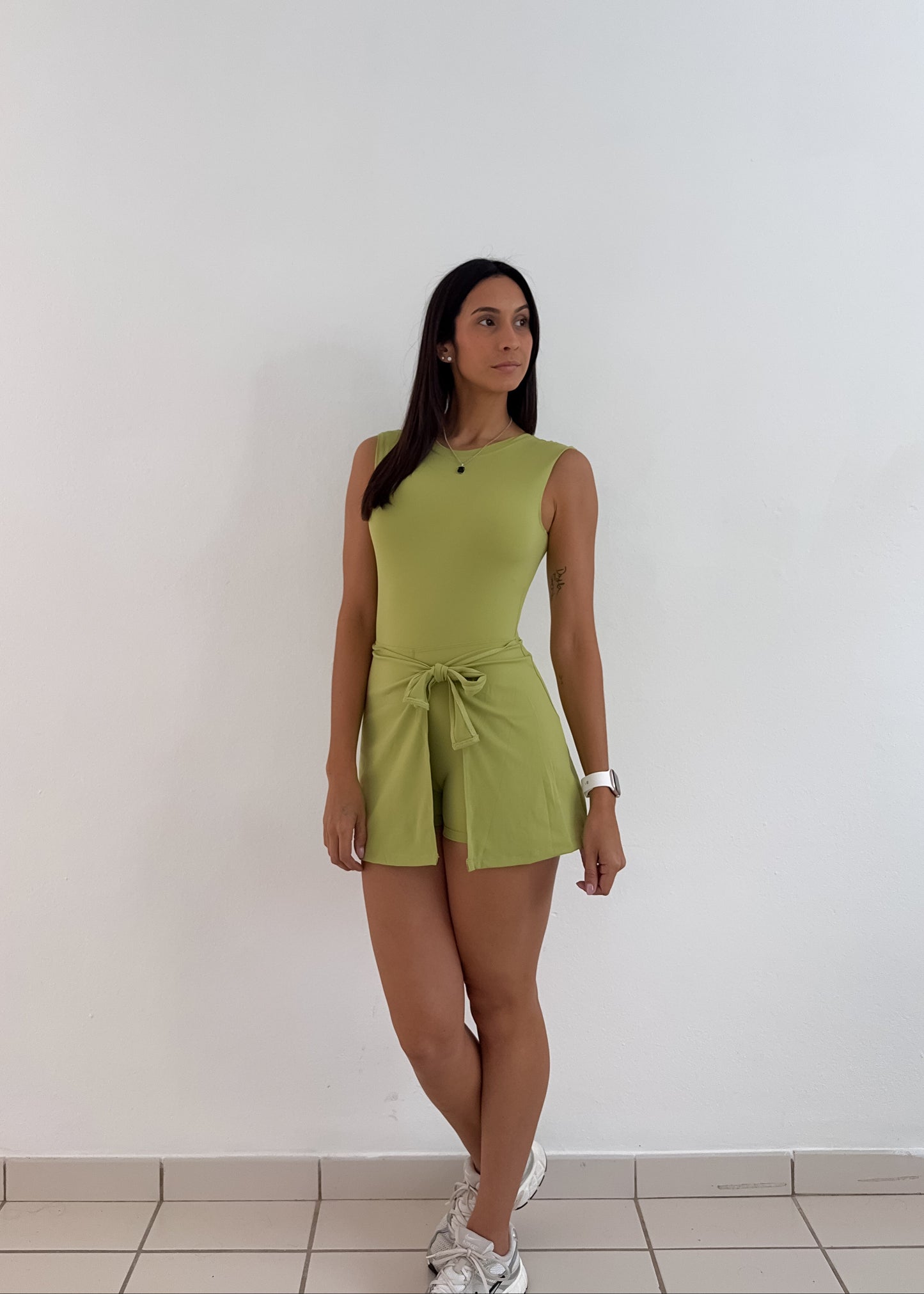 Green Skort Dress
