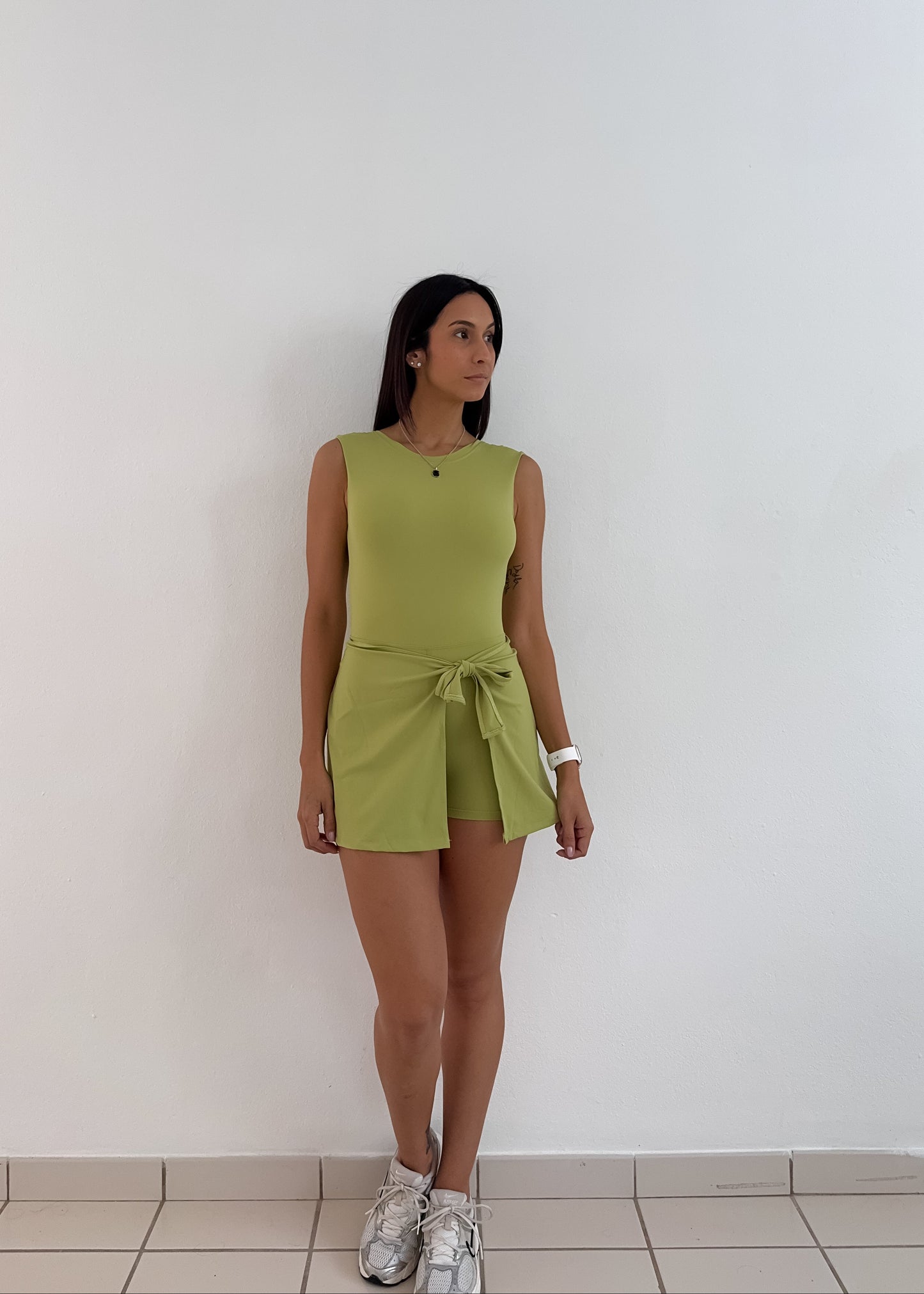 Green Skort Dress