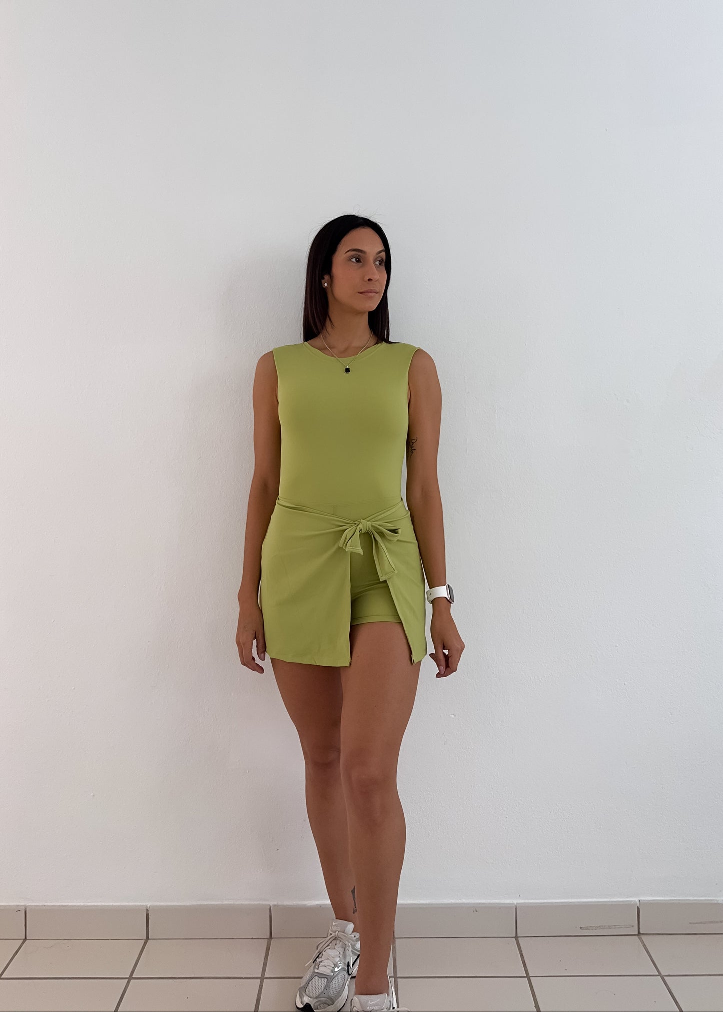 Green Skort Dress