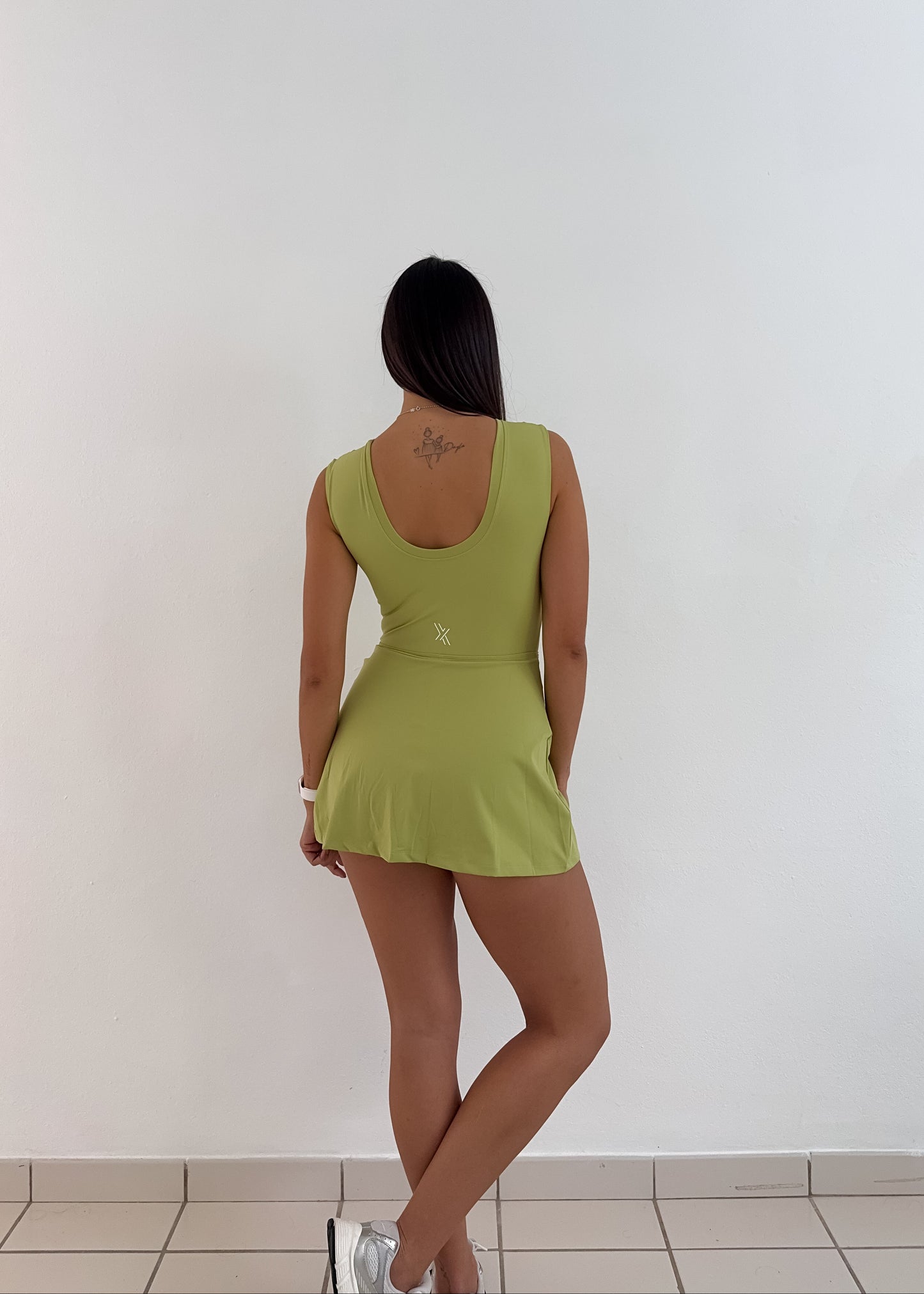 Green Skort Dress