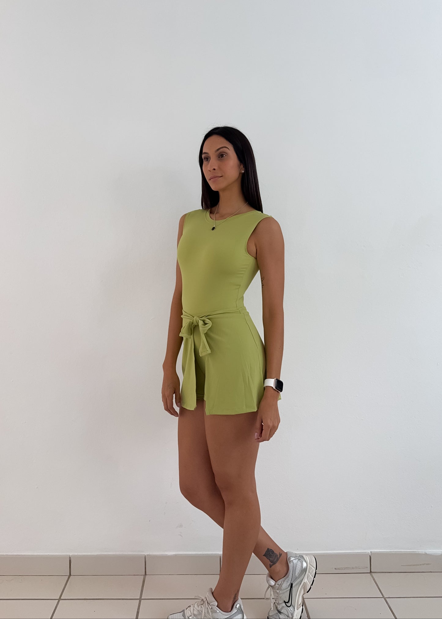 Green Skort Dress