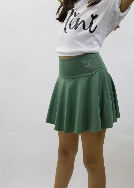 Olive Green Skort Kids