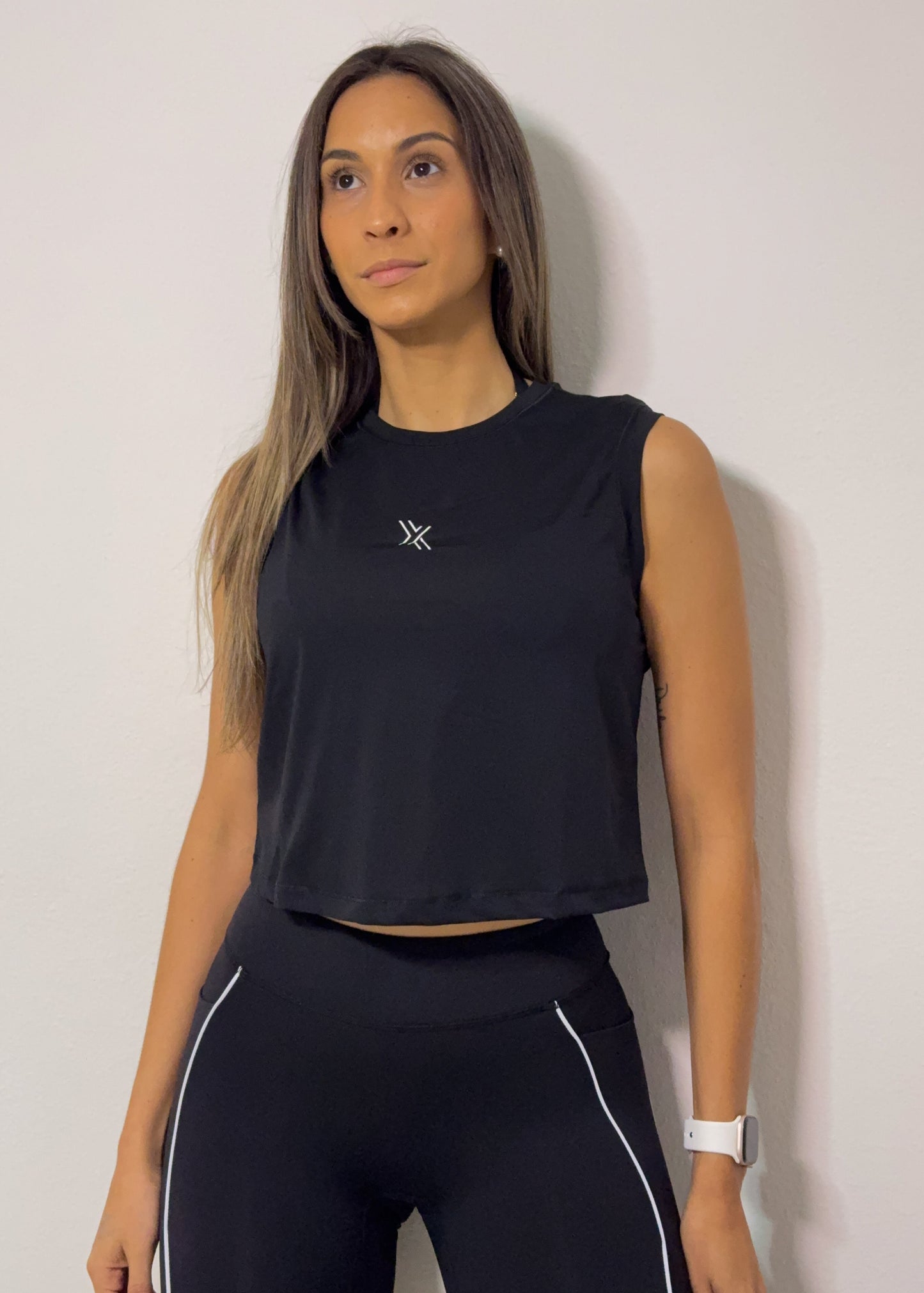 Black Crop Top
