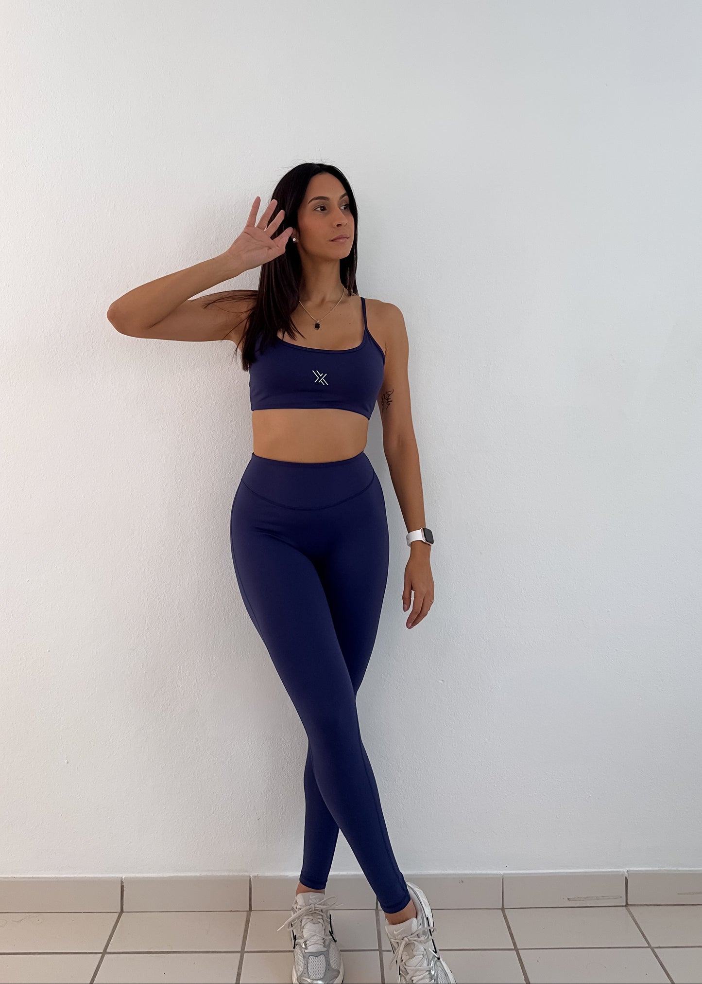 Navy Blue Legging Set